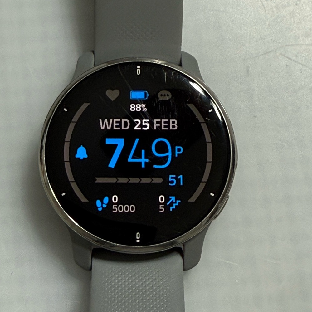 Smart Fitness Tracker with Heart Rate Monitor - Gray